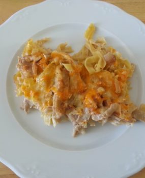 Pasta con Salsa de Setas y Bechamel de dieta