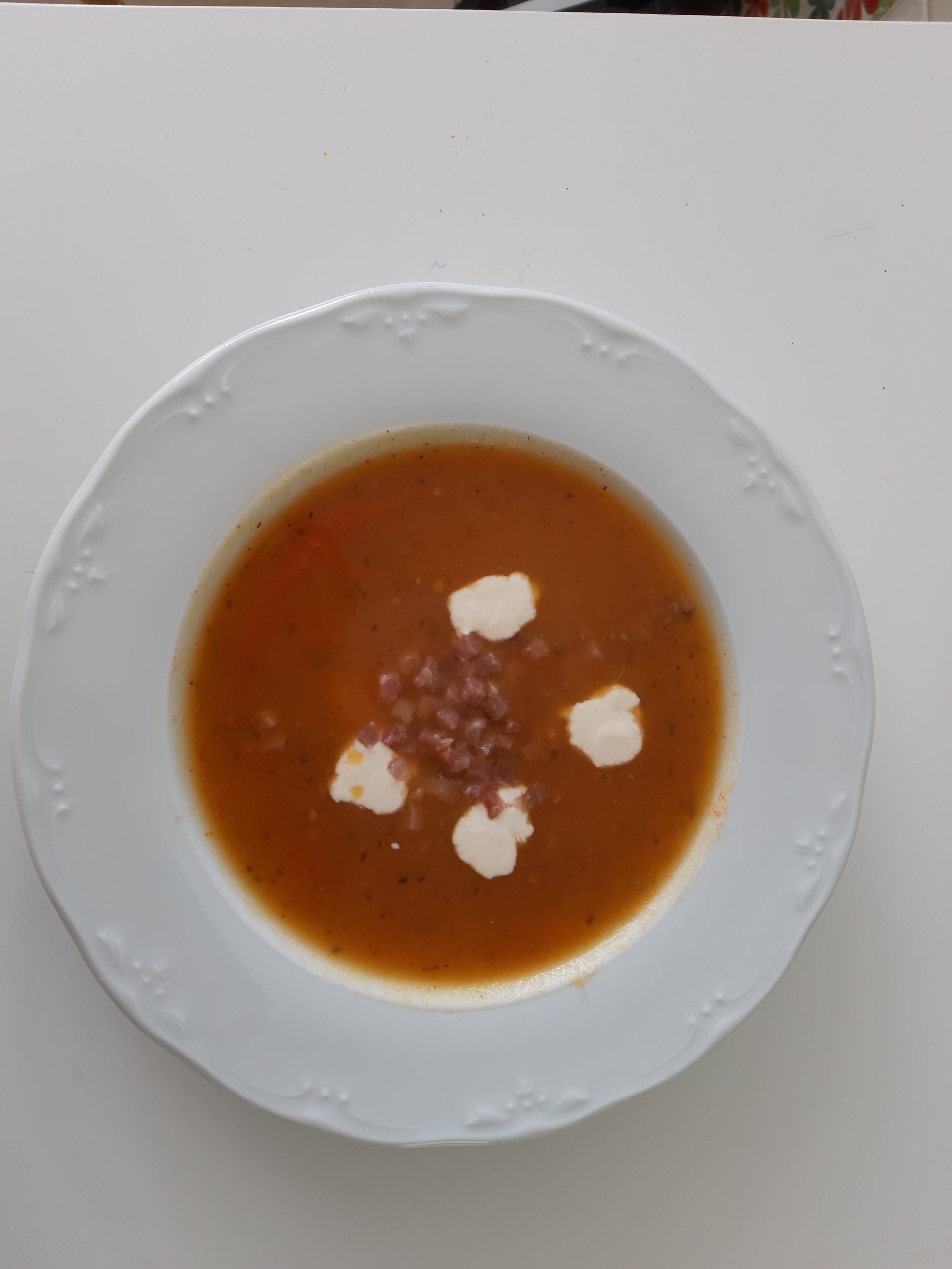 Crema de tomate, recetas, recetas saludables, adelgazar, recetas para adelgazar