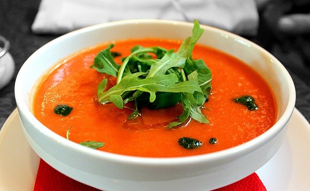 dieta saludable, recetas de gazpacho, gazpacho, recetas ligeras, recetas de verano